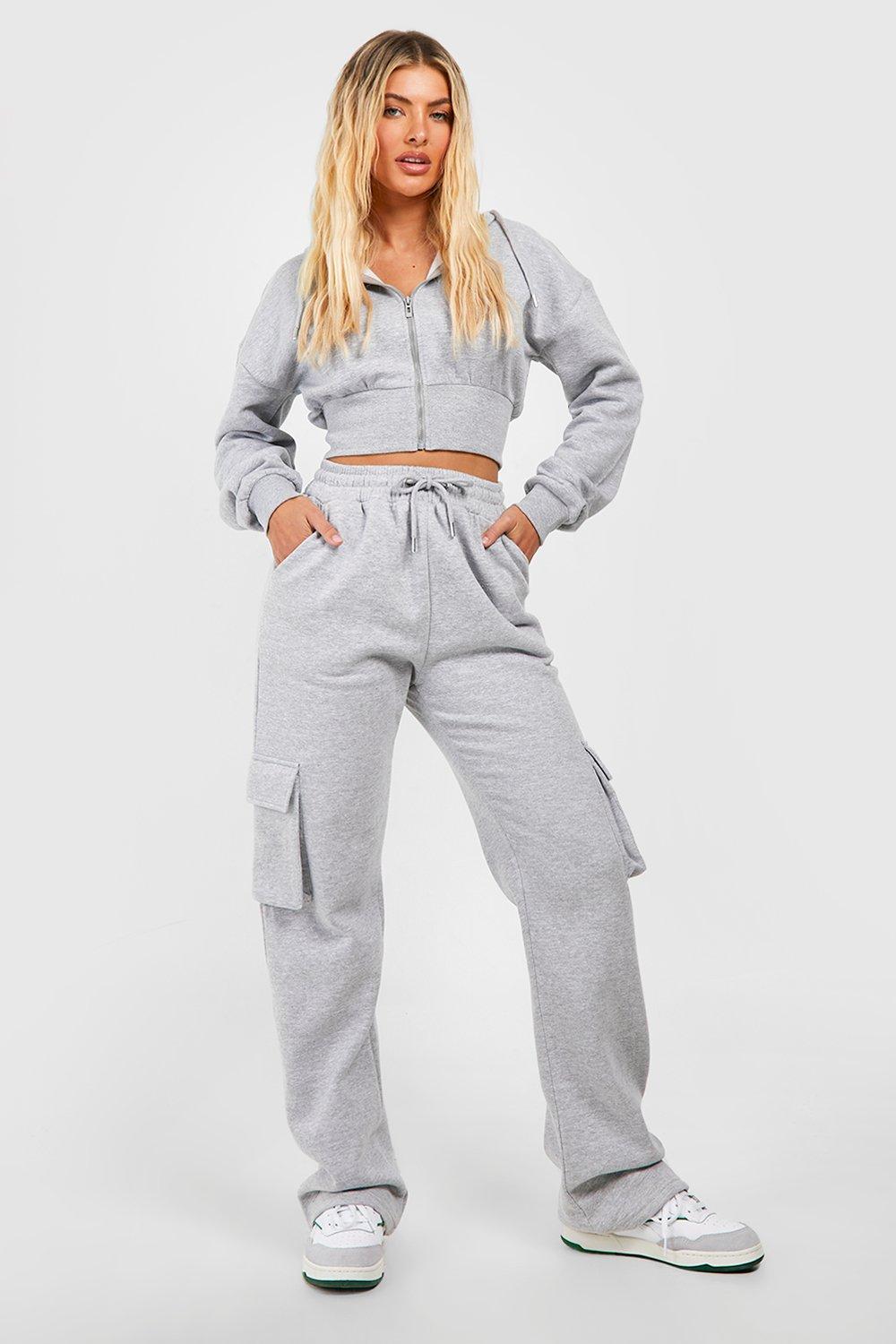 Boohoo discount cropped sweatshirt